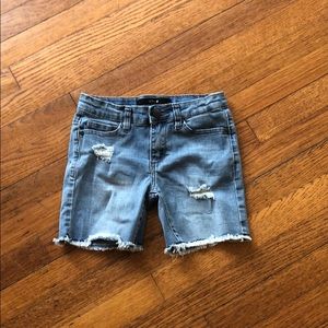 Joe’s girls denim shorts